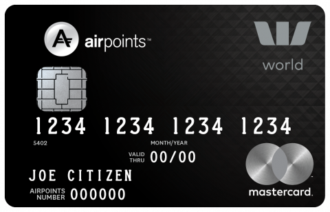 Westpac Airpoints™ World Mastercard®