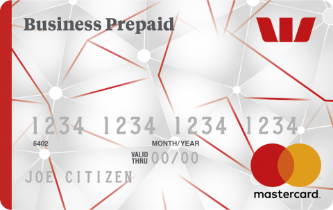 Business Prepaid Mastercard single use
