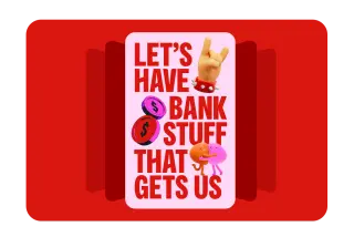 Let's have bank stuff that gets us. 