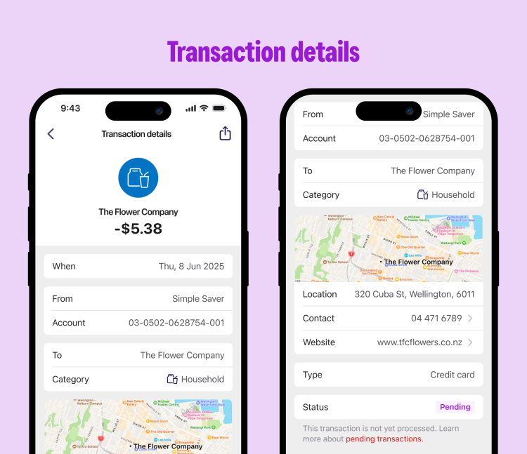 Westpac One Digital Banking Pending transaction screen.png