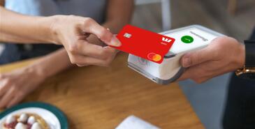 paying with Westpac card using paywave