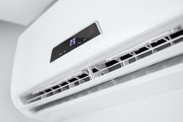 Heat pump Photo of a heat pump