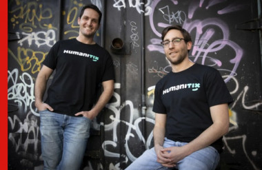 Photo of the founders of Humanitix