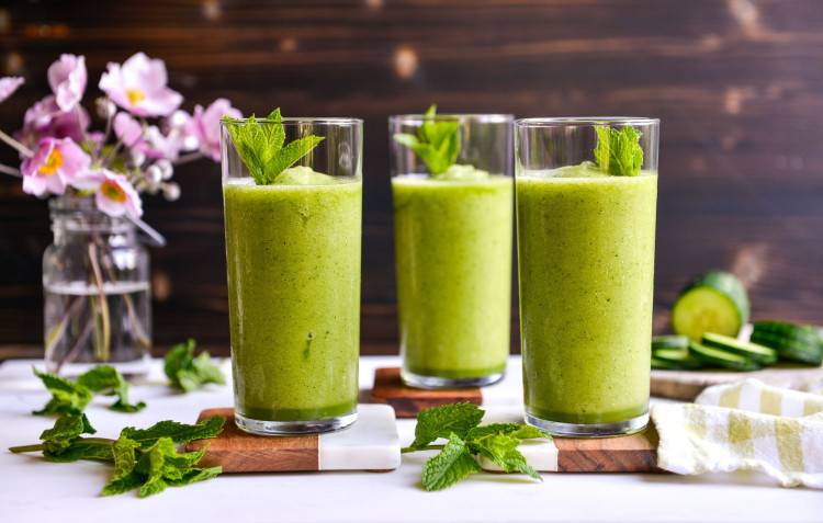 HONEYDEW CUCUMBER MINT SLUSHIES 1