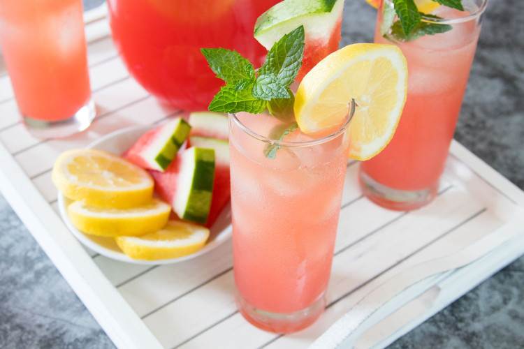 fresh watermelon lemonade recipe