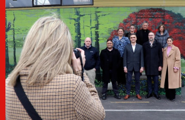 Westpac team and Corrections Photo of the New Start Westpac team
