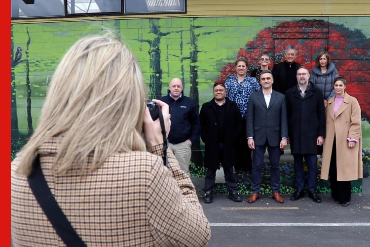 Westpac team and Corrections Photo of the New Start Westpac team