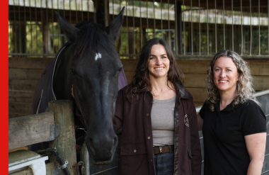 Dr Vicki Beck, founder of Equistride Veterinary.